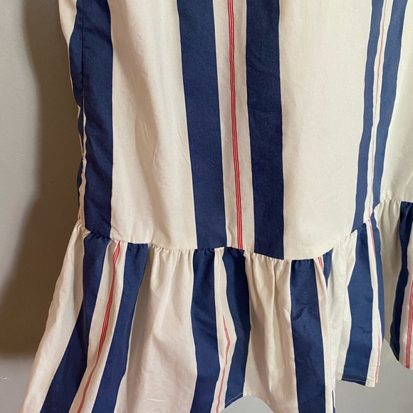 Banana Republic Striped Spaghetti Strap Dress Size 10 - Picture 8 of 16